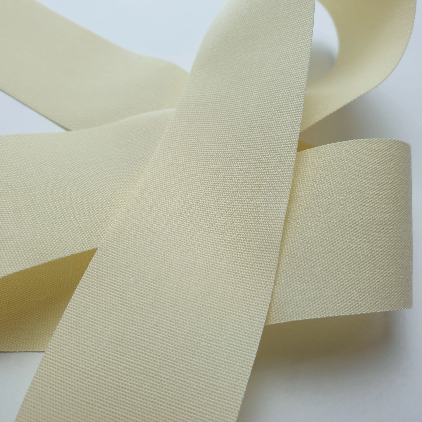 ~UNBLEACHED POLYESTER COTTON - PERMANENT PRINT - FABRIC LABELS